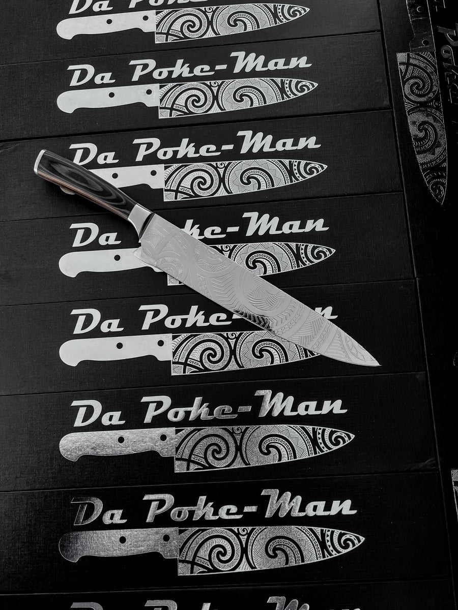 Da Big Bruh 10” Chef Knife – Da Poke Man Cutlery